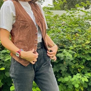 Brown Corduroy Vest!